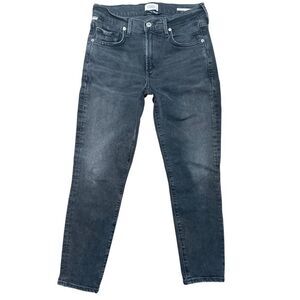 Citizens of Humanity Premium Vintage Ella Mid-Rise Slim Crop Jeans Sz: 25